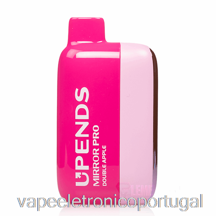 Vape Eletrônico Upends Mirror Pro 12000 Descartável Duplo Maçã